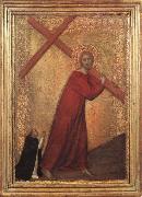 Barna da Siena Christ Bearing the Cross oil on canvas